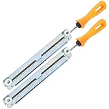 OTOTEC 2 Sets 4,8mm Kettensägenschärfer-Set Kettensägenfeilenhalter mit...