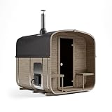 AZS-ENGINEERING Fasssauna Gartensaunas Garten Outdoor Sauna aus Fichtenholz...