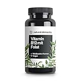 Vitamin B12 – 180 vegane Tabletten für 6 Monate – 500µg Vit B12 und...