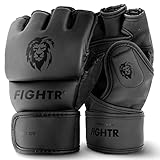 FIGHTR® Profi MMA Handschuhe für Grappling Sparring Training, Kickboxen...