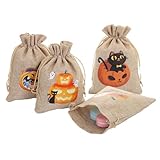 Halloween Draw String Goodie Bag - Ghost Pumpkin Theme Geschenktüten,...