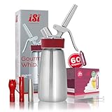 ISI Sahnespender 250 ml, Gourmet Whip Plus, 0.25 Liter, aus hochwertigem...