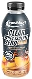 IronMaxx Clear Whey Isolate Zero Drink - Peach Ice Tea 500ml Flasche |...