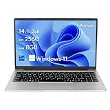 Auusda 14 Inch Ultrabook Laptop,8GB DDR4 256GB SSD, Celeron J4125 (Up to...