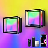 Smart LED Wandlampe Außen/Innen, 13W-RGB Farbwechsel Outdoor Wandleuchte,...