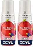 SodaStream Sirup Rote Beeren ohne Zucker, 1x Flasche ergibt 9 Liter...