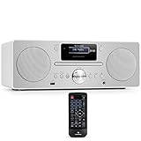 Auna Tragbares Radio mit CD Player, DAB Plus mit Bluetooth, DAB/DAB+/FM ,...