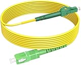 RamboCables SC/APC auf LC/APC 10m, LWL Simplex Patchkabel 9/125µm,...