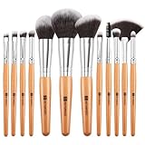 Pinselset Makeup HEYMKGO 12 Stück Schminkpinsel Set Gesicht Augen...
