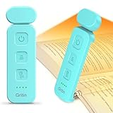 Gritin Leselampe Buch Klemme, Wiederaufladbare Buchlampe mit 7 LEDs, 3...