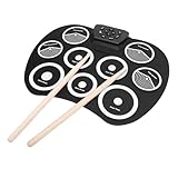 KIMISS Elektrisches Set mit 9 Übungskissen 3,5 Mm Silikon 7 10 Rhythmen 10...