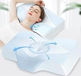 Hypuno Orthopädisches Memory Foam Kopfkissen Nackenstützkissen gegen...