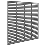 vidaXL Lamellenzaun Lamellenzäune Gartenzaunpaneele