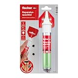 fischer Reparaturspachtel, fertige Spachtelmasse in Naturweiß, repariert...