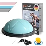 DH FitLife Balance Ball, Yoga Gleichgewichtstrainer Φ60*22cm bis 200 KG...