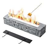 Bioethanol Tischkamin, KISKVV Tischfeuer aus Beton Outdoor und Indoor,...