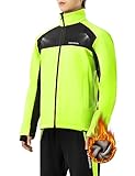 ROCKBROS Fahrrad Jacke Winter Thermo Fahrradbekleidung Softshelljacke Hohe...