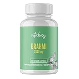 Vitabay Brahmi • 2000 mg pro Kapsel • 150 vegane Kapseln • Bacopa...