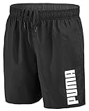 PUMA Herren Badehose Badeshorts Summer Deluxe Swim Shorts - New Black - Gr....