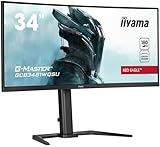 iiyama G-Master Red Eagle GCB3481WQSU-B1 Curved 1500R 86,4cm 34“ VA LED...