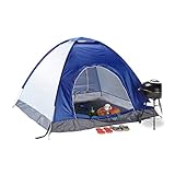 Relaxdays Pop Up Zelt Strand, Wurfzelt, 2-3 Personen, kleines Packmaß, UV...
