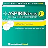 Aspirin Plus C - Erkältungsmittel mit Vitamin C - wirkt schnell gegen...