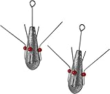 Brandungsgewichte mit Krallen zum Angeln in der Brandung, Gewichte:100...