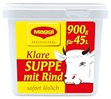 MAGGI Professional Klare Suppe mit Rind, Rindfleischpulver, Kräutern,...