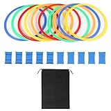 10 Stück Mehrfarbige Gymnastikreifen,Ringe Das Training Im Sport Mit...