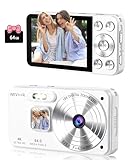 Digitalkamera 4K 64GB, Wevoor 64MP Autofokus Fotoapparat Fotokamera mit...