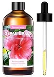 Geranium Öl 100 ml, Reines Geraniol Ätherische Öle für Diffusor,...