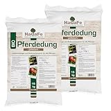 2 x 15kg HaGaFe Bio Pferdedung, Pferdemist, Universaldünger,Bio - Dünger,...