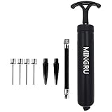 MINGRU Ballpumpe für Basketball, Fußball, Volleyball, Rugby, Wasserball...