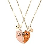 FloralGrace 2 Stück Capybara Freundschaftskette, Capibara...