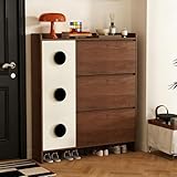 JixCJHj Schuhschrank，Schuhkipper Schmal ，freistehendes Schuhregal,...