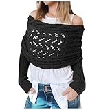 Gestrickter Schal Mit Zwei Ärmeln Für Damen, Handgestrickter Schal Mit...