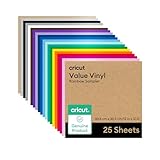 Cricut Permanent Vinyl | 25er Paket | 30.5cm x 30.5cm (12' x 12') |...