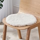 Ultraweiches Lammfell-Sitzkissen, rutschfestes, kurzes lockiges...
