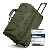 REDOLZ 2-Rollen MEDIUM Trolley-Reisetasche | Volumen mit Dehnfalte...