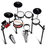 Alesis Nitro Pro Schlagzeug Elektronisch mit leisen Dual Zone Mesh Pads,...