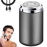Mini Rasierer Herren Elektrisch, Rasierer Herren Intimbereich, IPX7 Nass-...