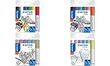 PILOT Pigmentmarker PINTOR, medium, 6er Set ´CLASSIC MIX´, Sie erhalten 1...