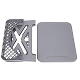 Tragbare Camping-Toilette, faltbares Reisetöpfchen mit Deckel, 220 Pfund...