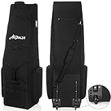 Golf Reisetasche mit Rädern, Große Kapazität Golfschlägertasche, Golf...