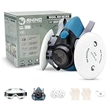 RHINO Smart Solutions Atemschutzmaske Staub RH-M102 | Atemschutz Respirator...