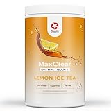 MaxiNutrition MaxClear Lemon Ice Tea, 100% Clear Whey Protein Isolate,...