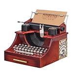Fayemint Schreibmaschine Spieluhr, Vintage Schreibmaschine Stil mechanische...