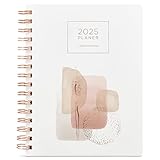 A5 Planer 2025 von Smart Panda – Terminplaner Roségold, Wochenplaner A5...
