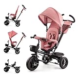 Kinderkraft AVEO Dreirad ab 9 Monate bis 25 kg, Kinderdreirad mit...