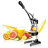 Lumaland Entsafter | Zitronenpresse – manuell & leise | Gusseisen...